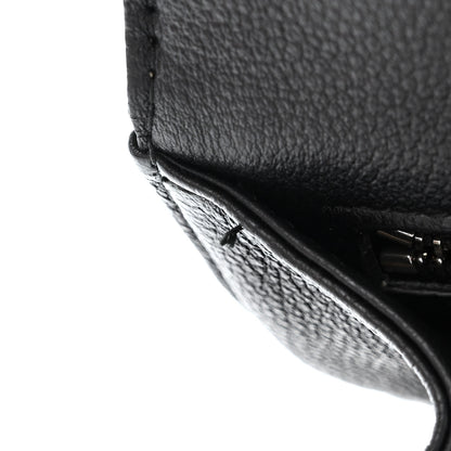 Christian Dior Grained Calfskin Perforated Diorama Flap Bag Black 11 of 13