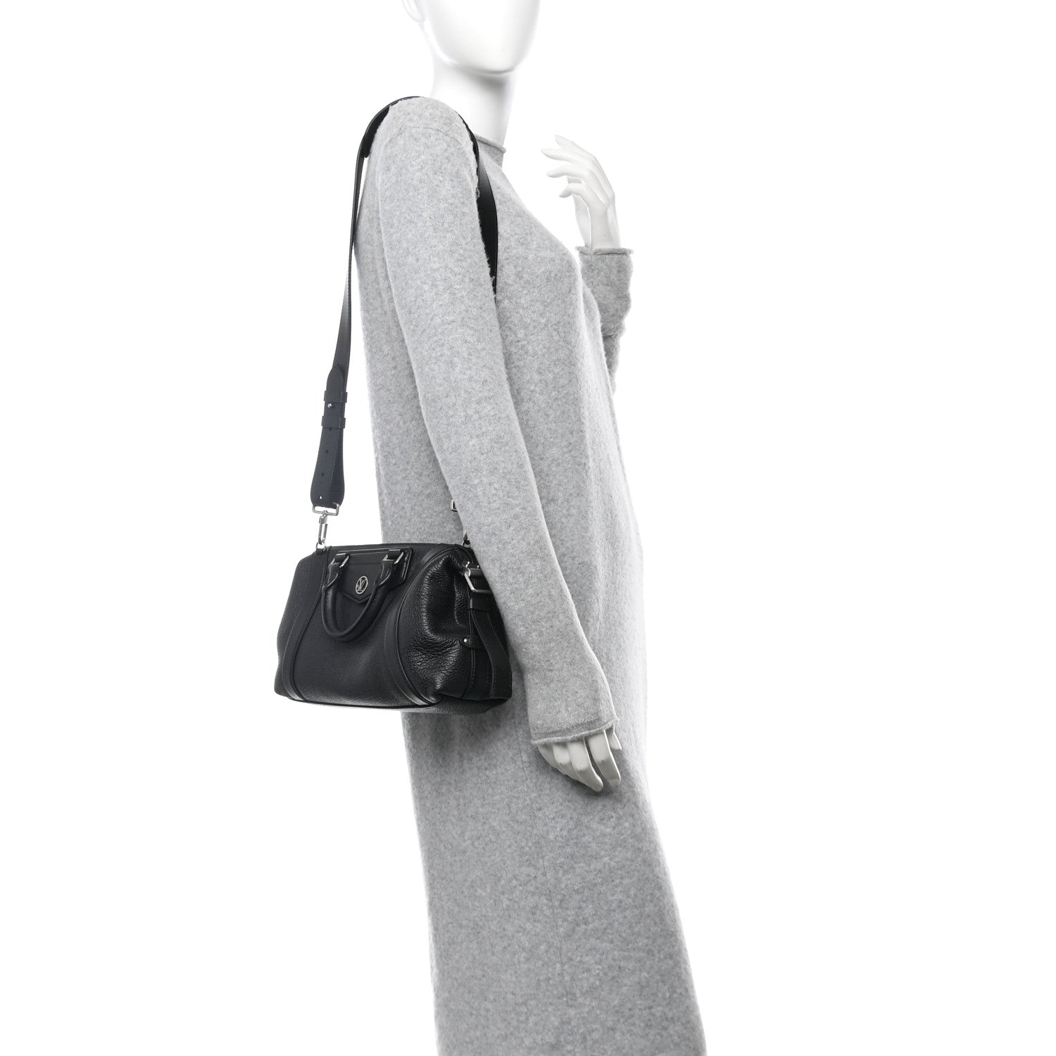 Louis Vuitton Pixel Lambskin LV Biker PM Black 2 of 10