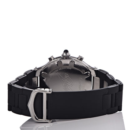 Cartier Stainless Steel Rubber 38mm Must 21 Chronoscaph Quartz Watch Black 4 of 20