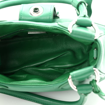 Prada Nappa Soft Padded Re-Edition 2002 Moon Bag Mango 5 of 10