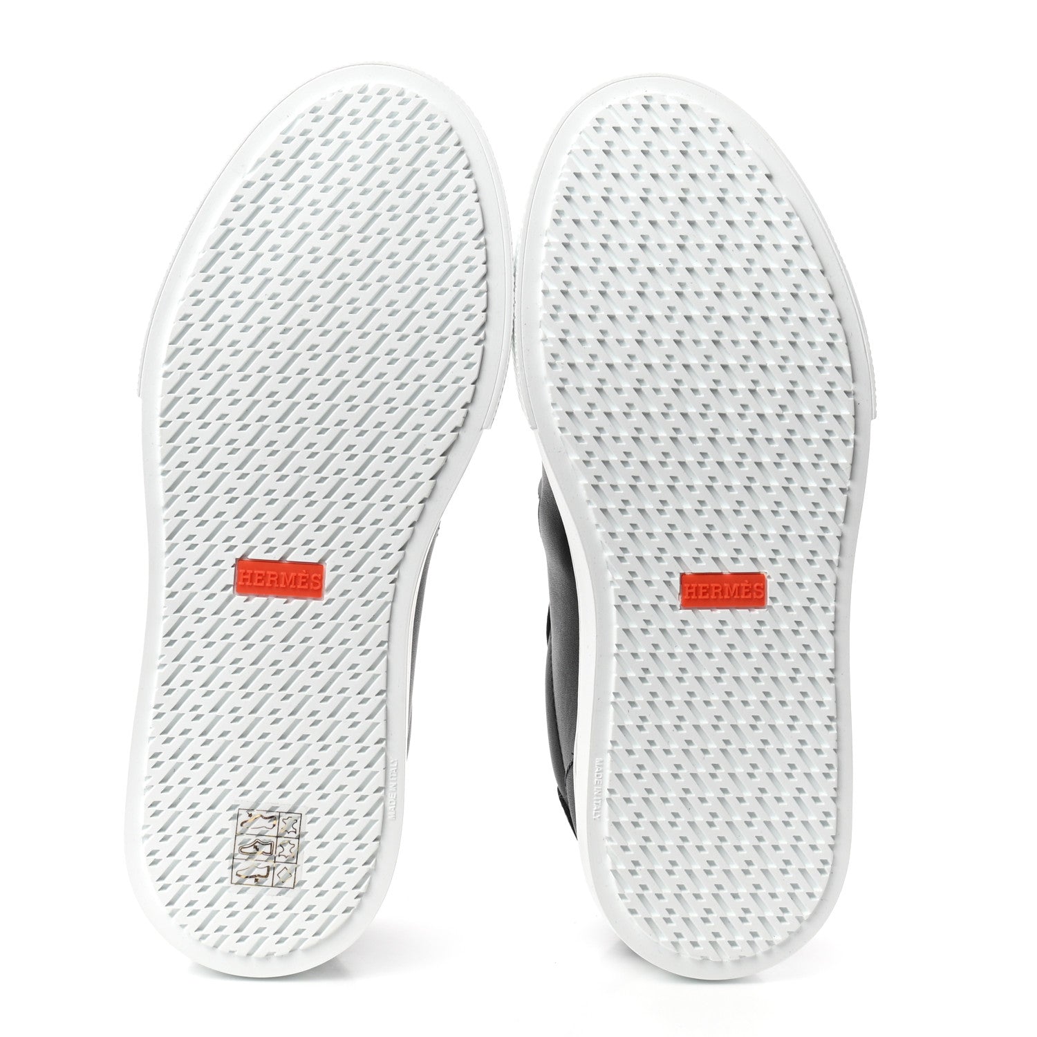 Hermes Calfskin Day Sneakers 37 Black 5 of 10