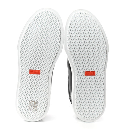 Hermes Calfskin Day Sneakers 37 Black 5 of 10