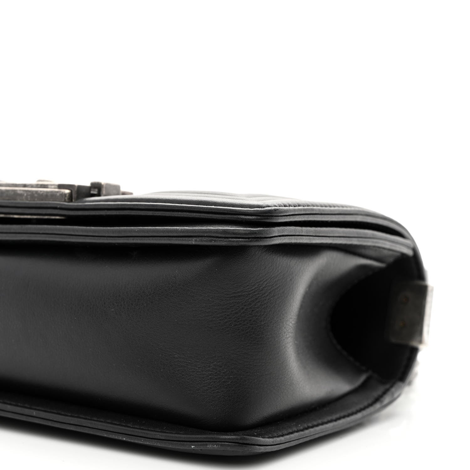 Chanel Lambskin Quilted Small Boy Flap Black 11 of 12