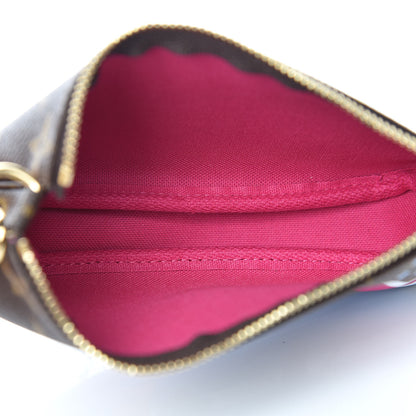 Louis Vuitton Monogram 2018 Christmas Animation Mini Bears Pochette Accessories 5 of 8