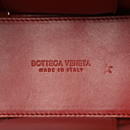 Bottega Veneta Foulard Intrecciato Pleated Mini Arco Tote Red 7 of 10
