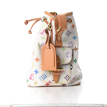 Louis Vuitton Monogram Multicolor Petit Noe White 10 of 18