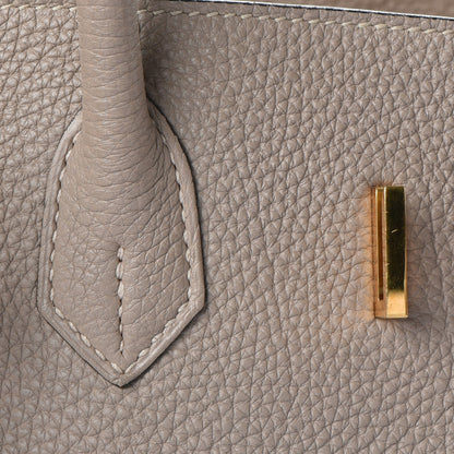 Hermes Togo Birkin 35 Gris Tourterelle 27 of 36