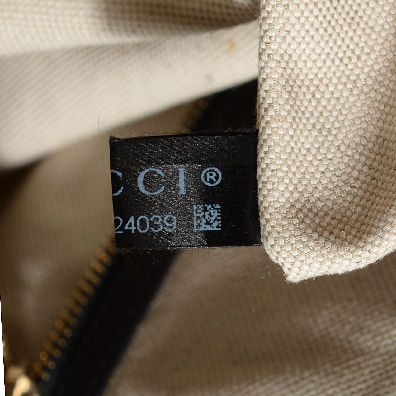 Gucci Guccissima Medium Bree Shoulder Bag Black 9 of 9