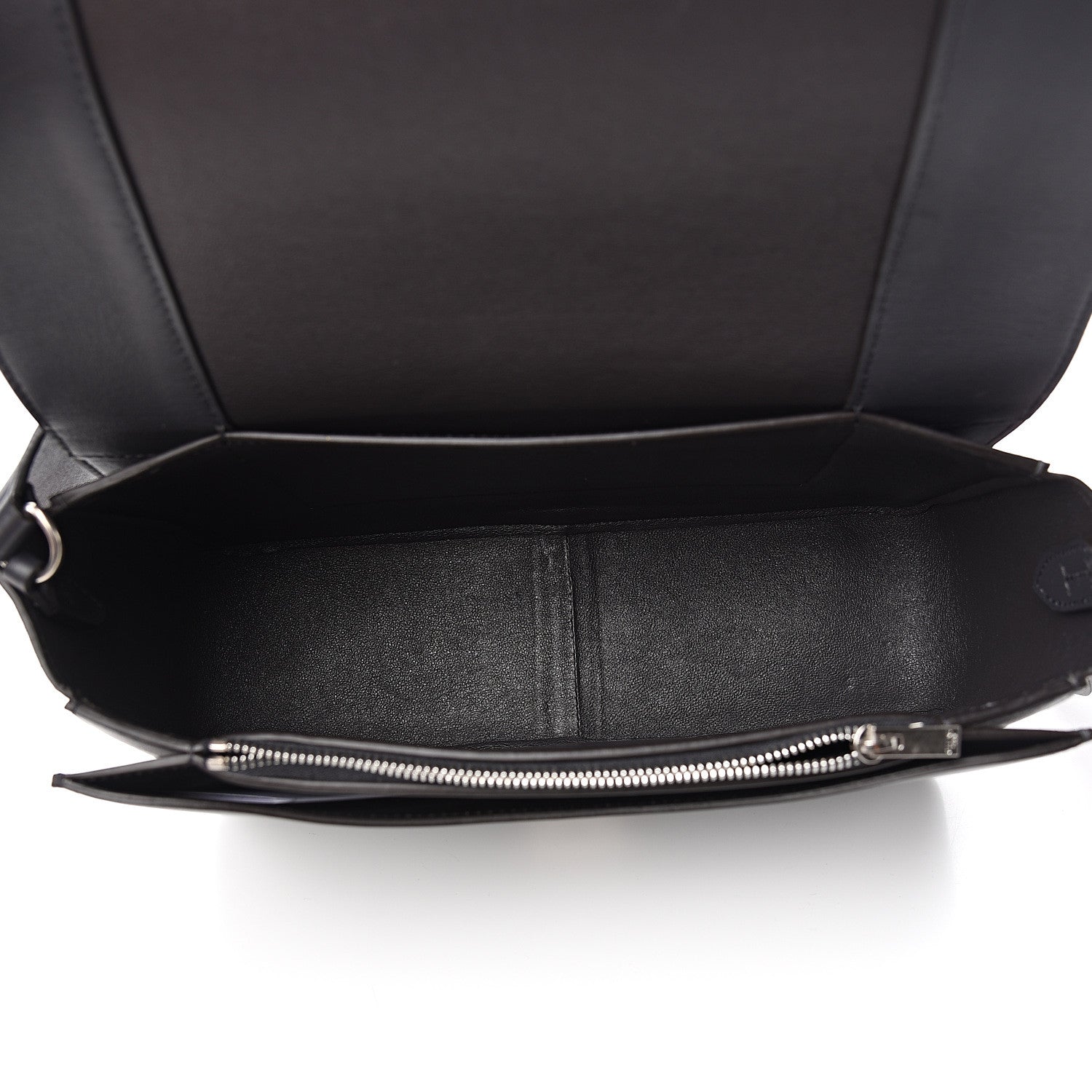 Celine Shiny Smooth Calfskin Medium Frame Shoulder Bag Liquorice Antique Rose 4 of 9