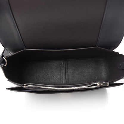 Celine Shiny Smooth Calfskin Medium Frame Shoulder Bag Liquorice Antique Rose 4 of 9