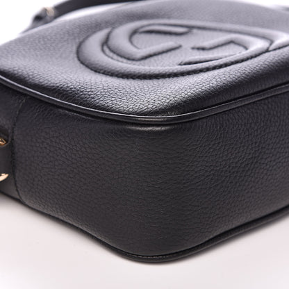 Gucci Pebbled Calfskin Small Soho Disco Bag Black 8 of 10