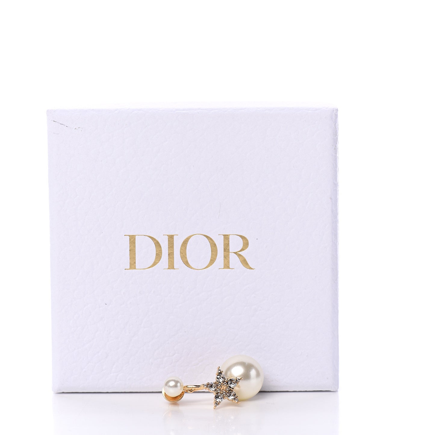 Pearl Crystal My ABCDior Tribales Etoile Earring Gold