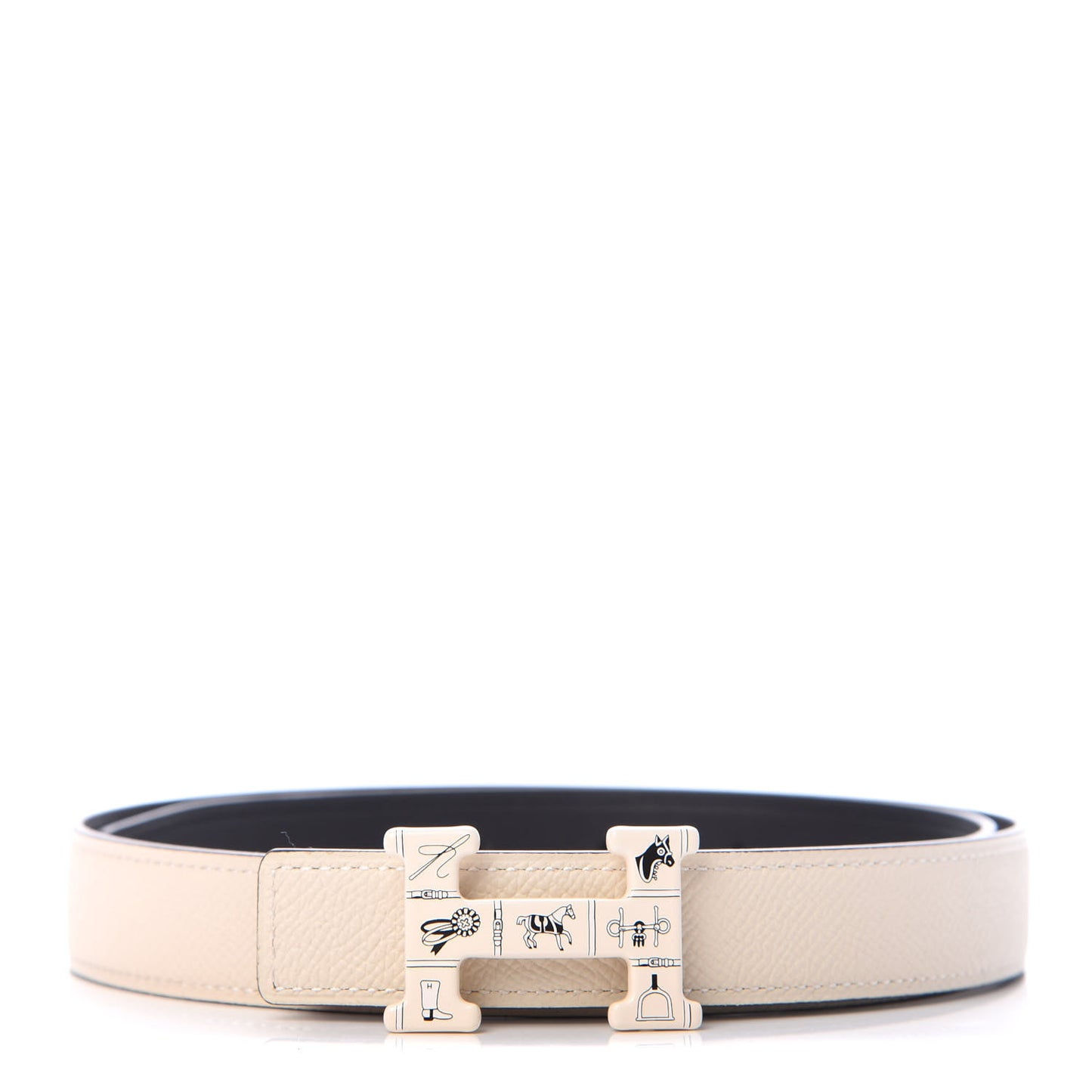 Swift Epsom 24mm H Email Belt 75 Black Craie