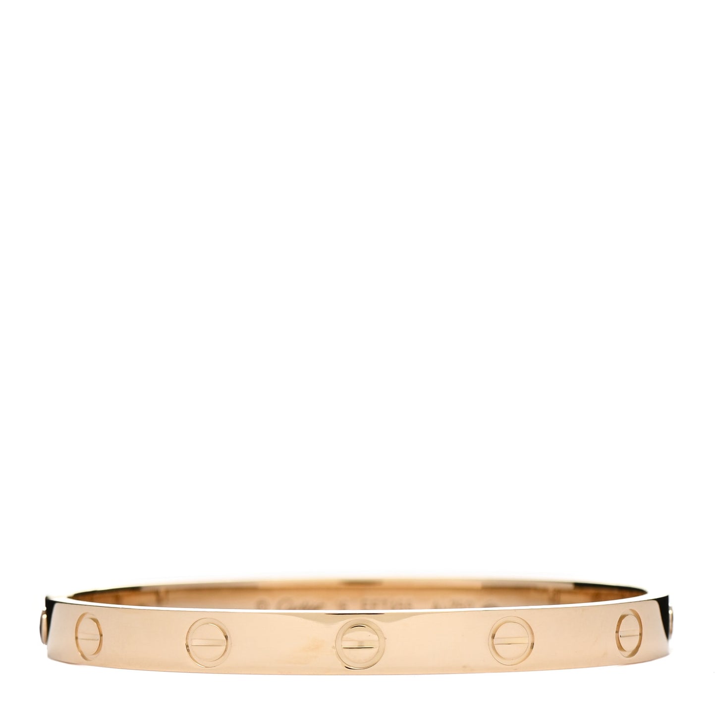 18K Yellow Gold LOVE Bracelet 16