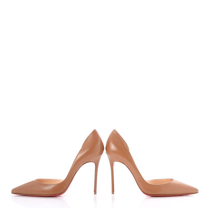 Christian Louboutin Kidskin Iriza 100 Pumps 37 Noisette 8 of 10