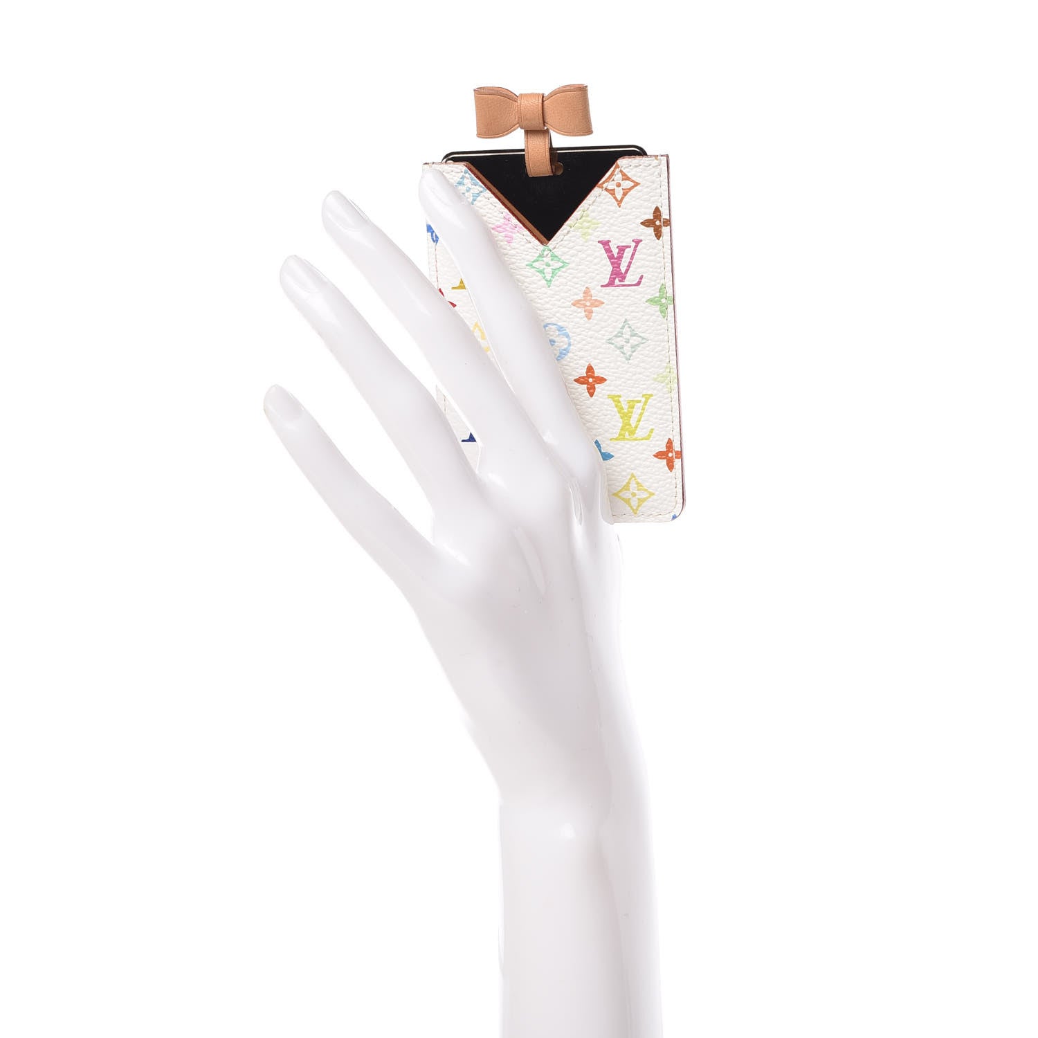 Louis Vuitton Monogram Multicolor Mirror and Case Pouch White 2 of 9