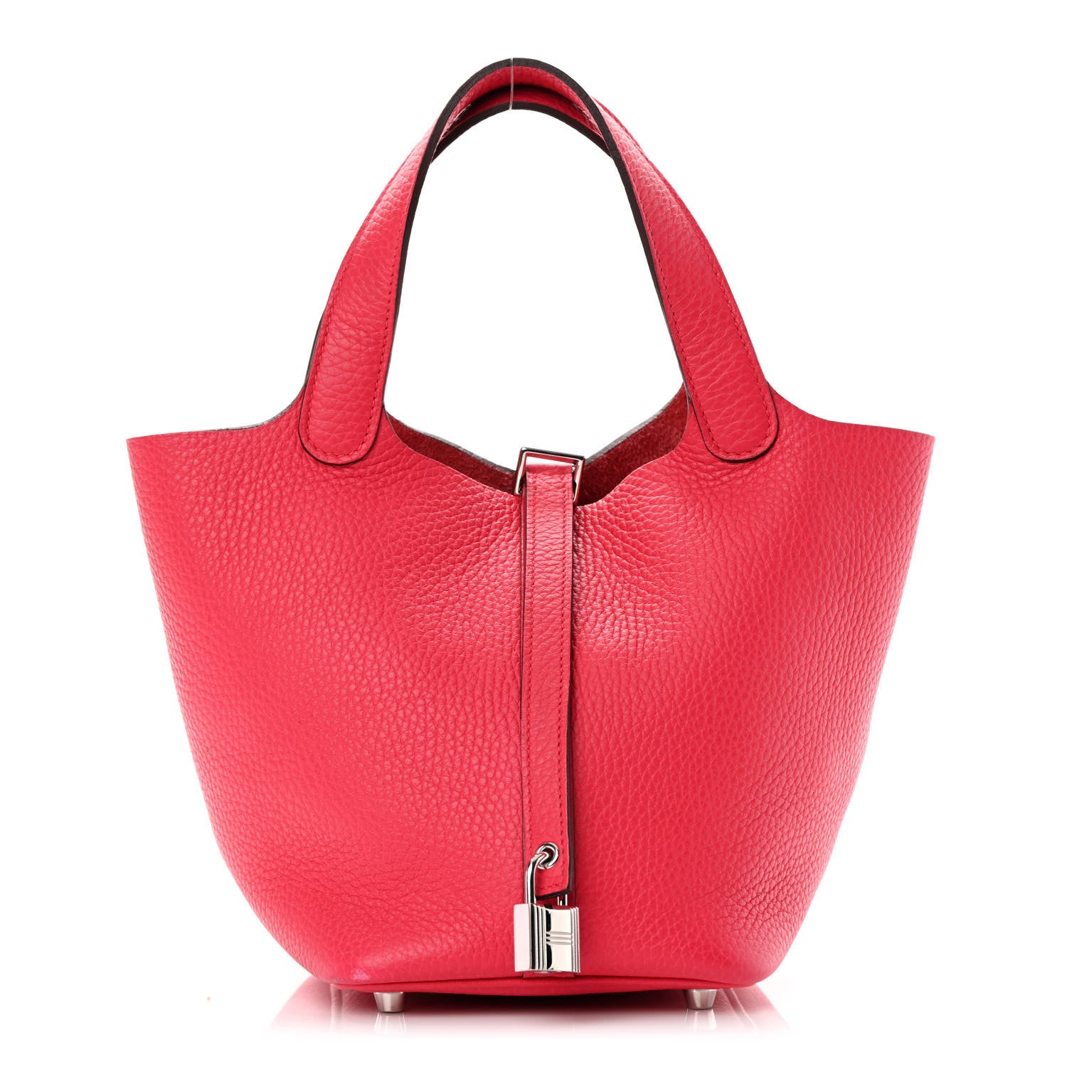 Hermes Taurillon Clemence Picotin Lock 18 PM Rose Extreme 1 of 15