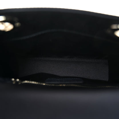 Christian Dior Satin Crystal Cannage Mini Lady Dior Navy 5 of 11