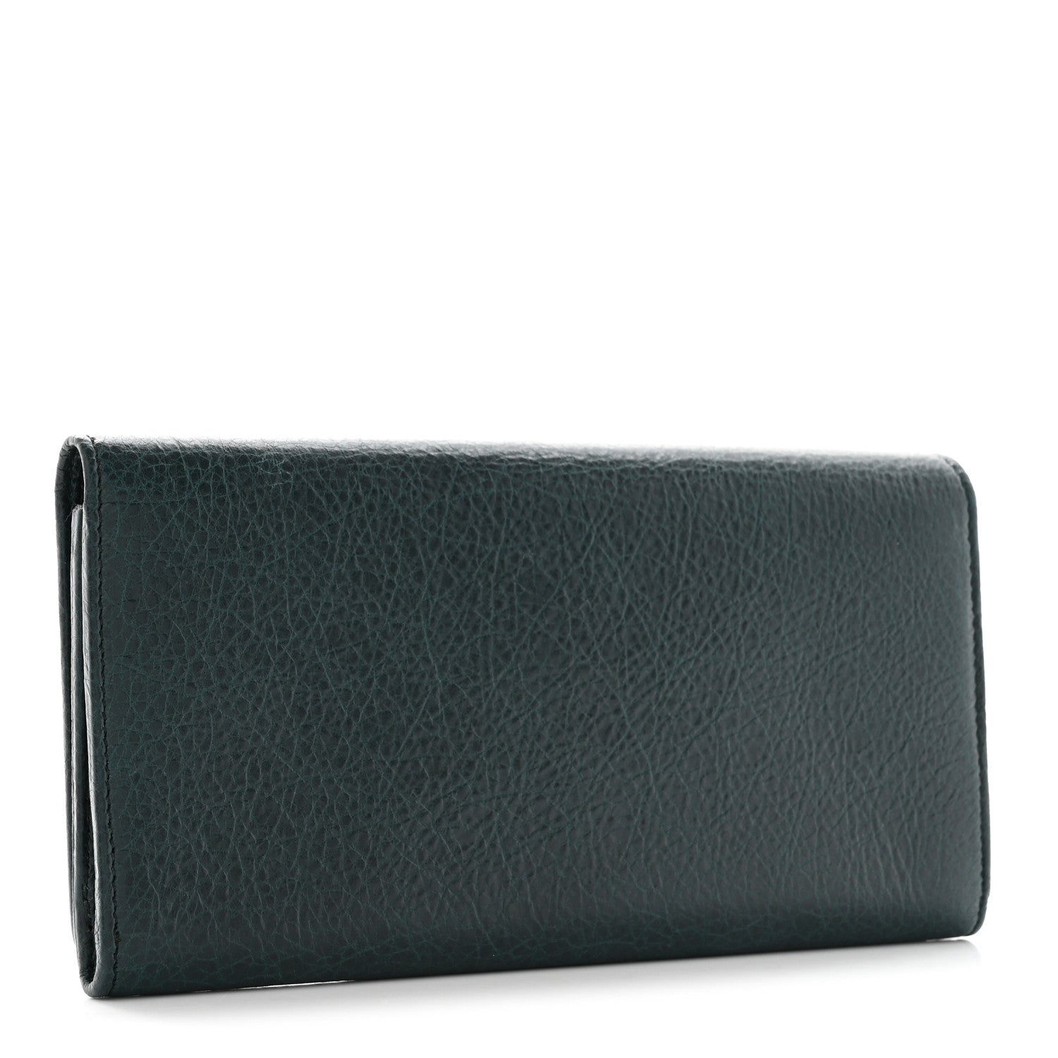 Balenciaga Agneau Giant 12 Gold Hardware Money Wallet Vert Pinede 3 of 12