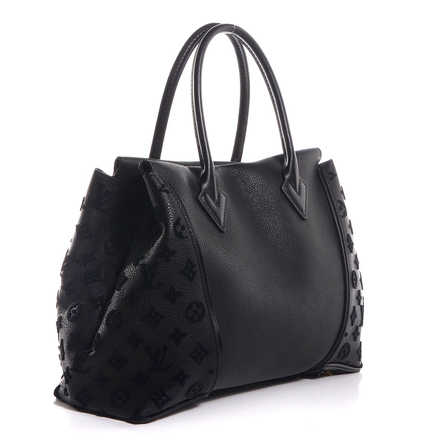 Veau Cachemire Tote W PM Black