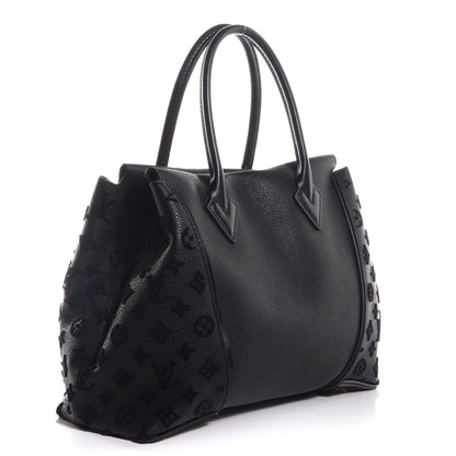 Louis Vuitton Veau Cachemire Tote W PM Black 3 of 7