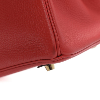 Hermes Togo Birkin 30 Rouge Tomate 14 of 14