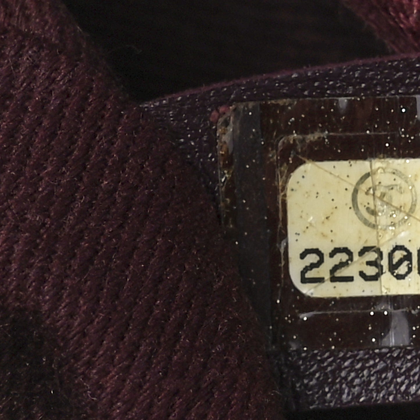 Caviar Quilted Small Coco Handle Flap Burgundy