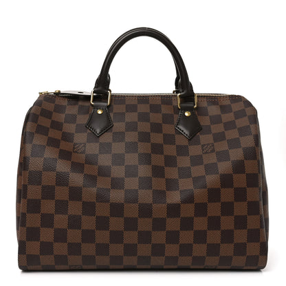 Louis Vuitton Damier Ebene Speedy 30 1 of 10