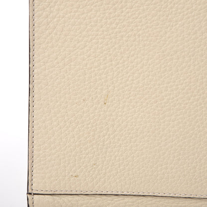 Gucci Pebbled Calfskin Bamboo Tote Off White 12 of 16