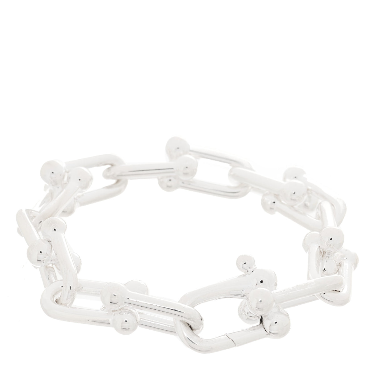Tiffany Sterling Silver Large HardWear Link Bracelet 2 of 3