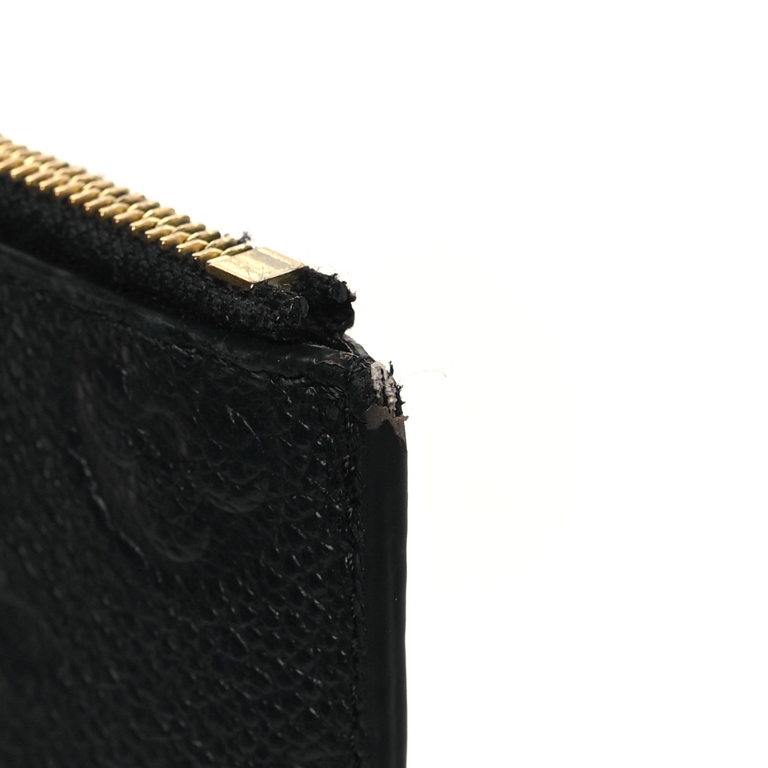 Louis Vuitton Empreinte Felicie Chain Wallet Zippered Insert Black 10 of 11