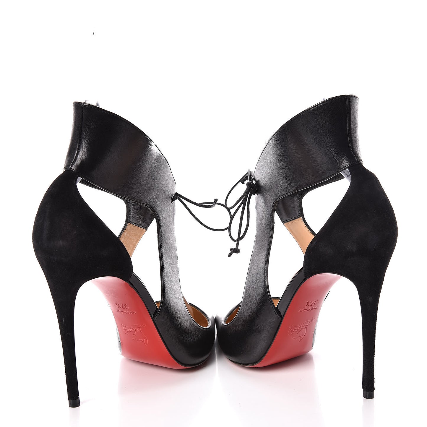 Suede Kid Ferme 100 Pumps 37.5 Black