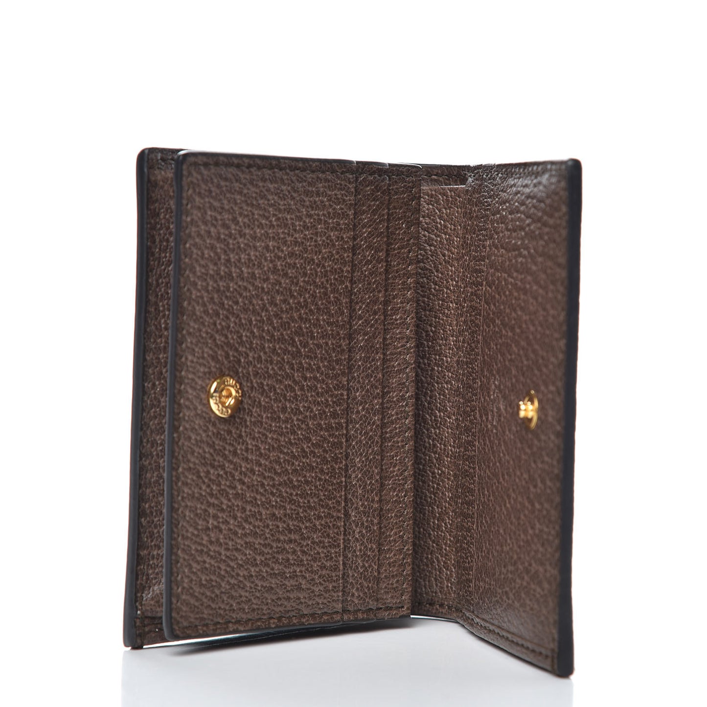 GG Supreme Monogram Web Ophidia Card Case Beige New Acero