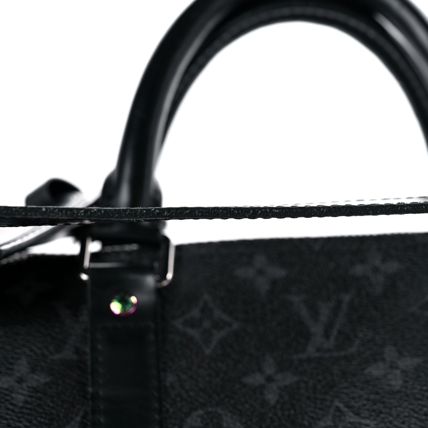 X FUJIWARA Monogram Eclipse Flash Fragment Keepall Bandouliere 55