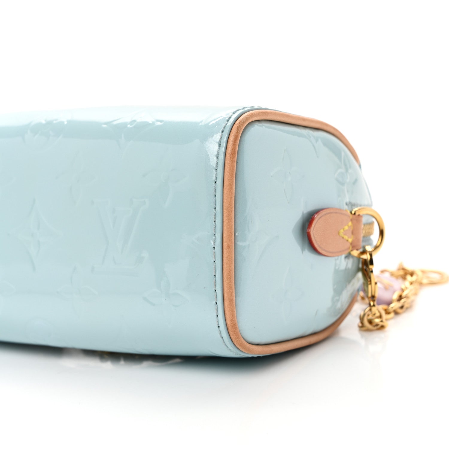 Louis Vuitton Vernis Monogram Nano Speedy Sky 9 of 9