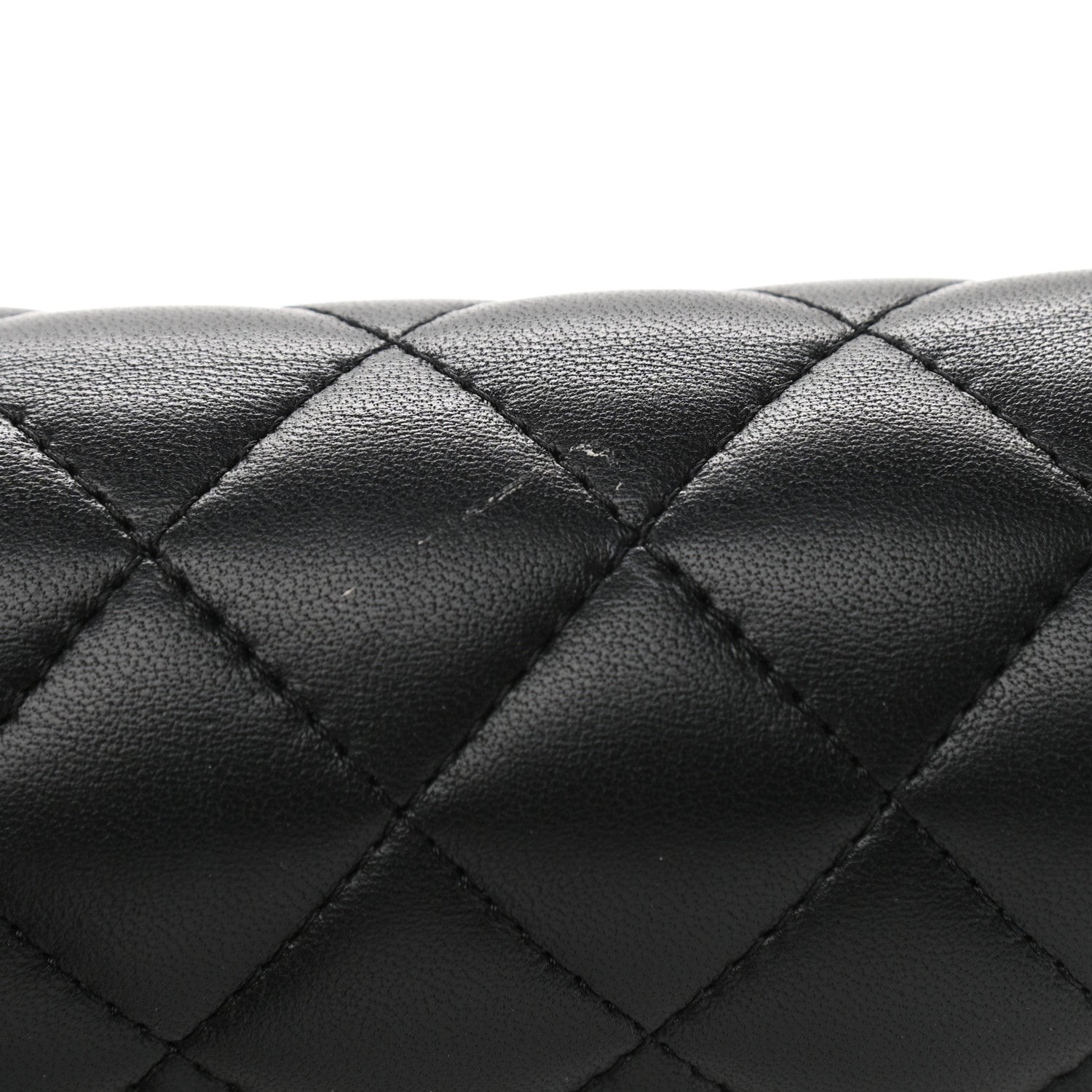 Chanel Lambskin Quilted Mini Square Flap Black 11 of 13