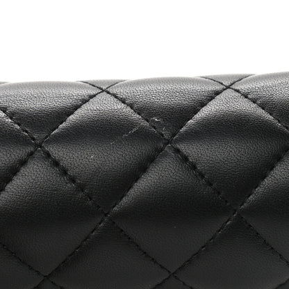 Chanel Lambskin Quilted Mini Square Flap Black 11 of 13