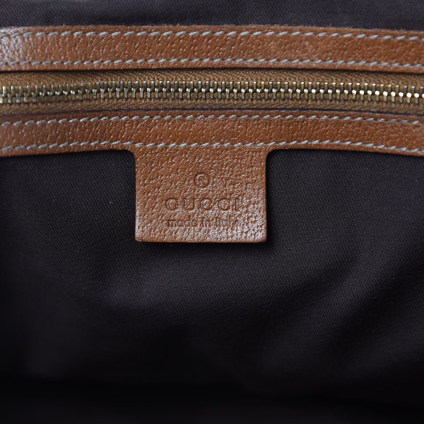 Calfskin Monogram Medium Bardot Brown