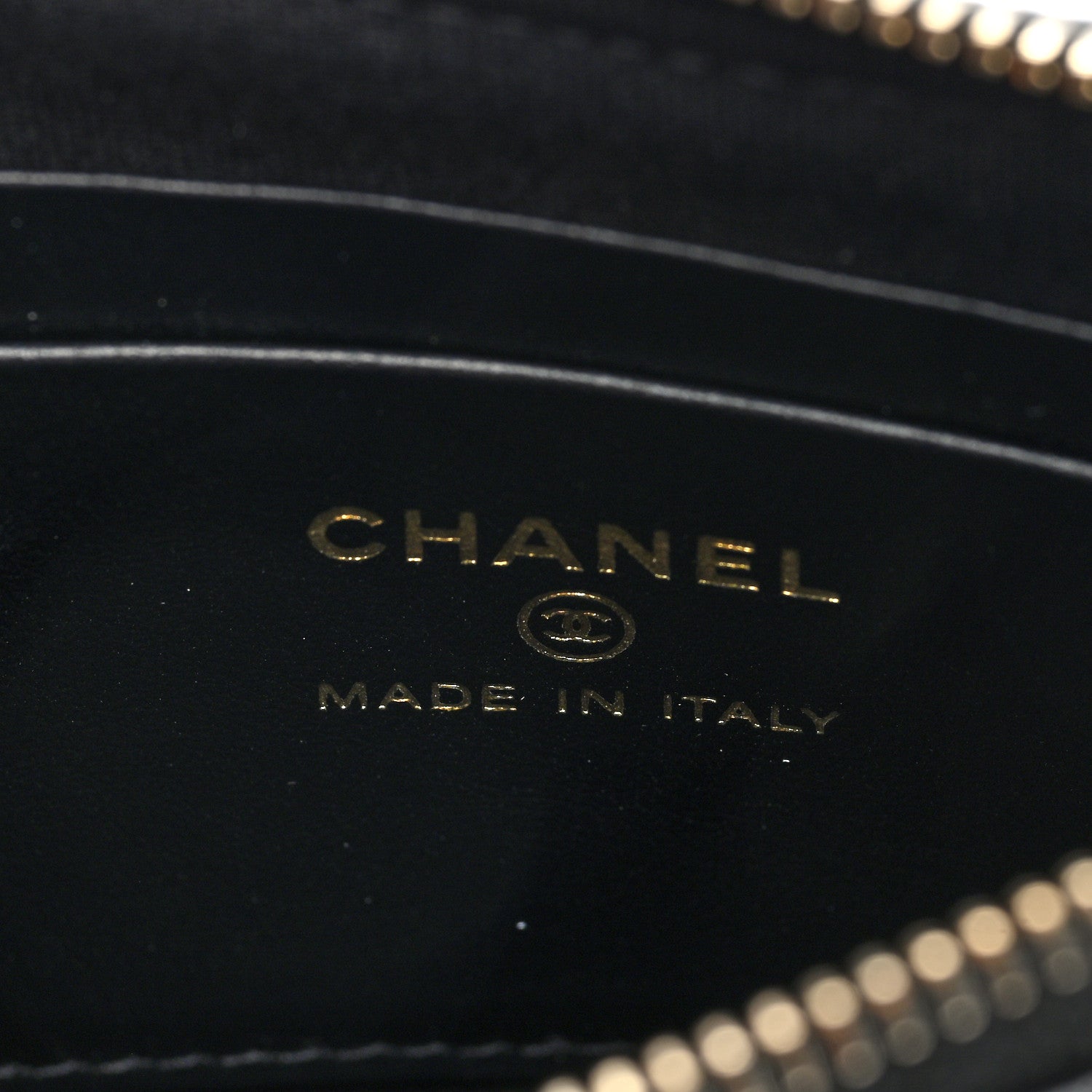 Chanel Shiny Crumbled Lambskin Quilted Round Small CC Hobo Black 6 of 10