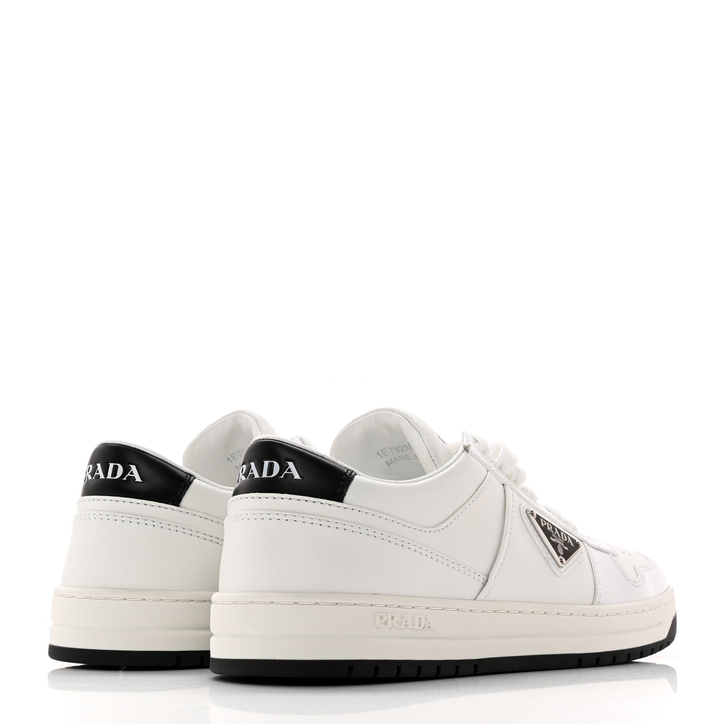 Vitello Rois Triangle Womens Downtown Low Top 30mm Sneakers 39.5 White Black