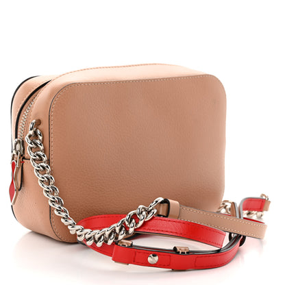 Christian Louboutin Calfskin Mini Rubylou Crossbody Nude 3 of 10