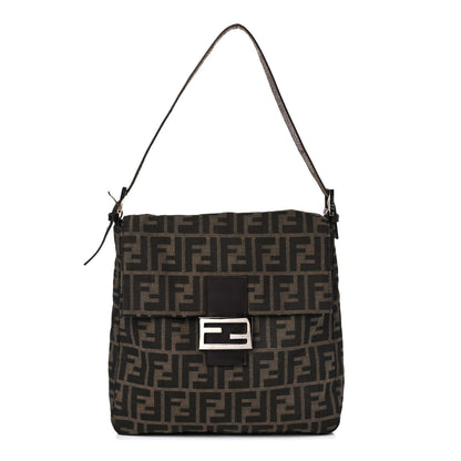 Fendi Zucca Shoulder Bag Tobacco 1 of 24