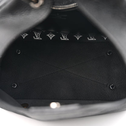 Louis Vuitton Mahina Carmel Hobo Black 5 of 12