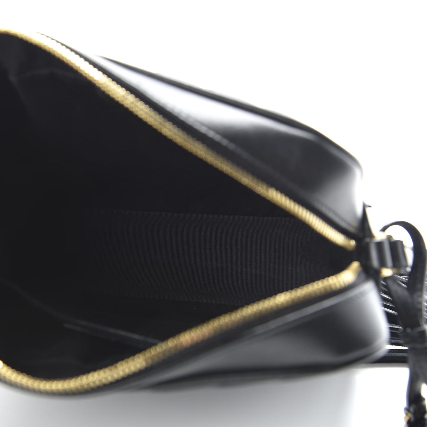 Calfskin Matelasse Monogram Lou Camera Bag Black