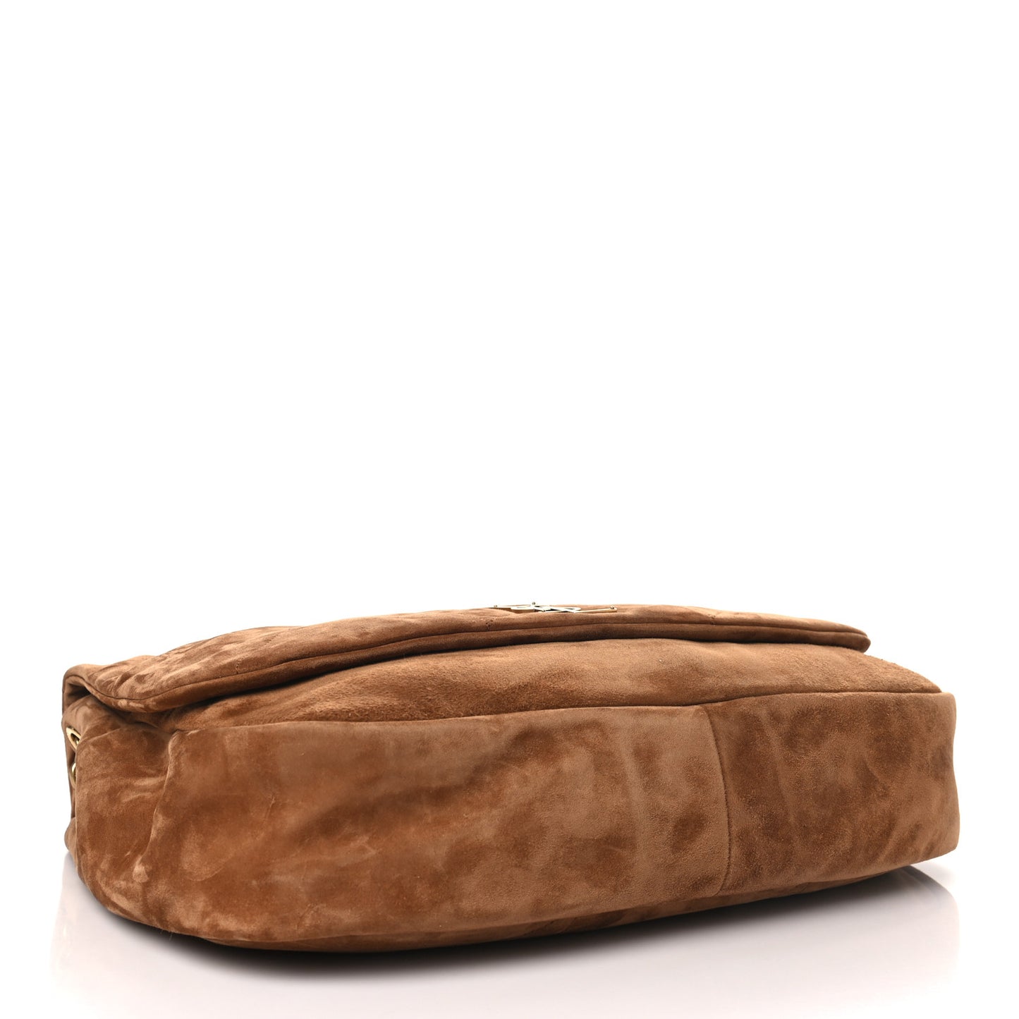 Suede Matelasse Monogram Large Jamie 4.3 Snuff