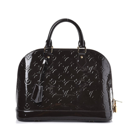 Louis Vuitton Vernis Alma PM Terre D'Ombre 1 of 6