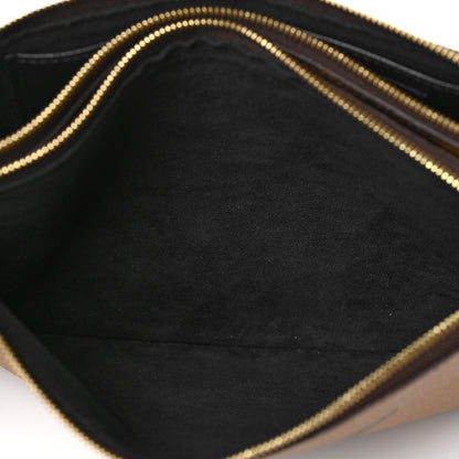 Louis Vuitton Reverse Monogram Giant Double Zip Pochette 6 of 9