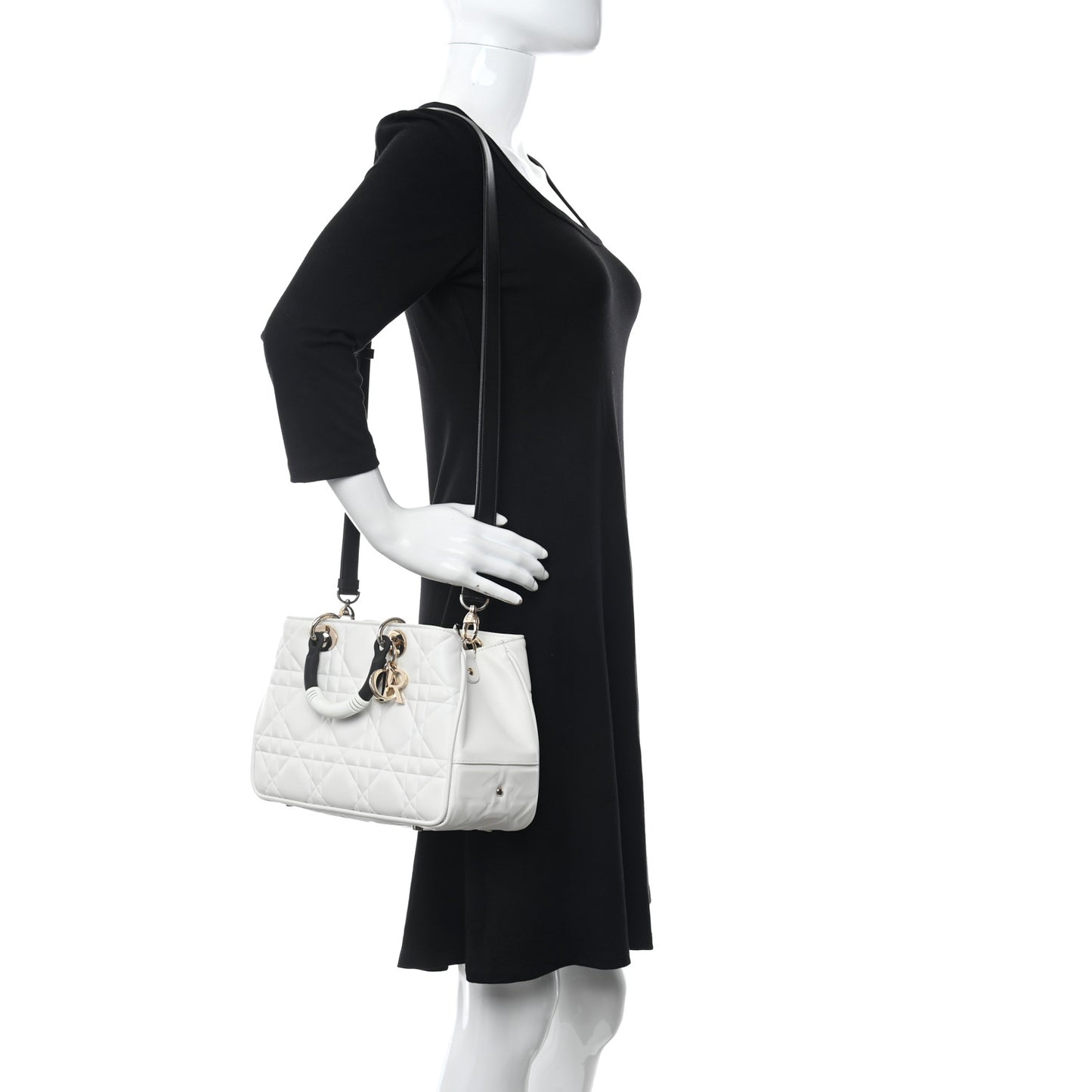 Lambskin Cannage The Lady 95.22 White