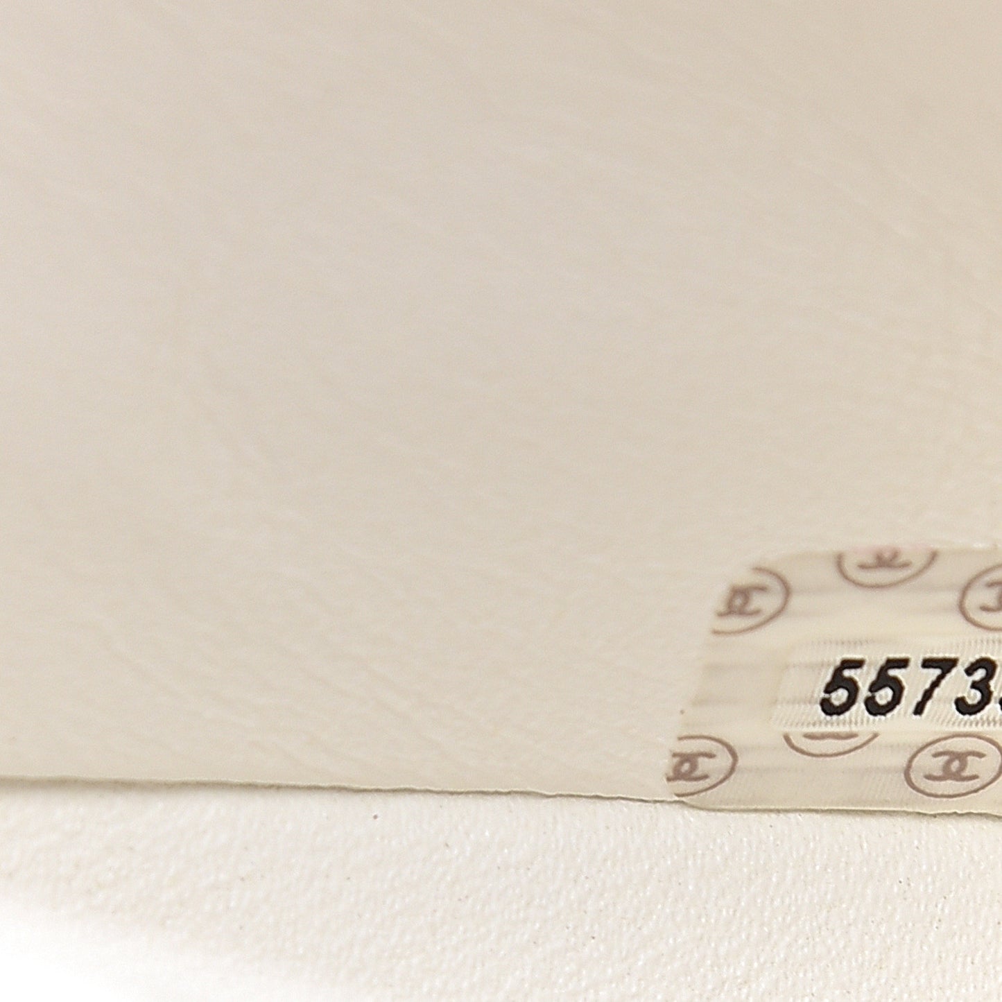 Lambskin Quilted Medium Double Flap White