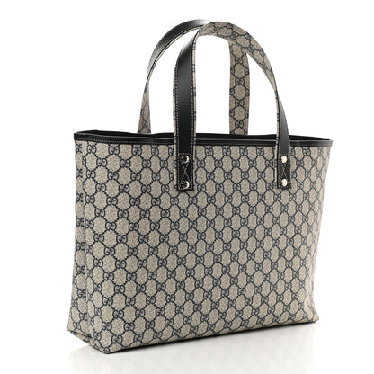 Gucci GG Plus Monogram Medium Signature Web Loop Tote Navy 3 of 9